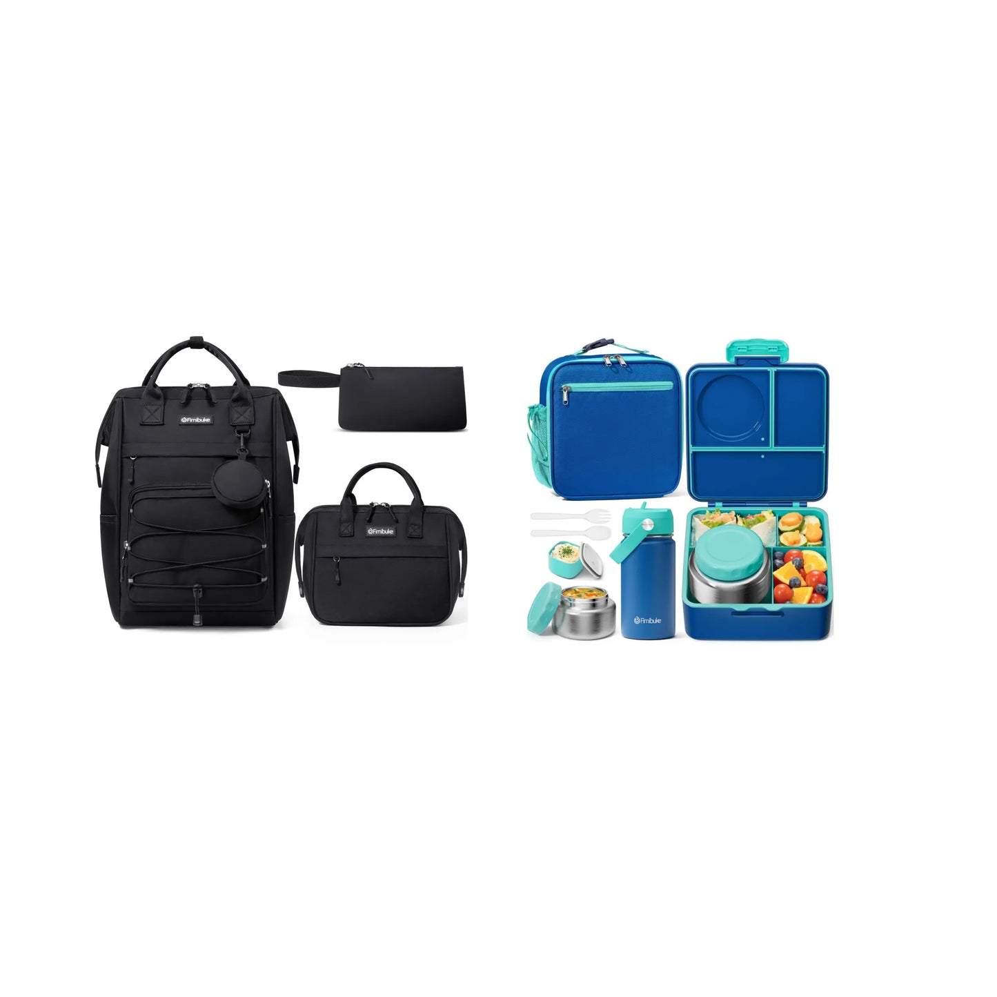 🏫 Back-to-School Backpack & Lunch Set — Waterproof, Insulated, Ready to Go