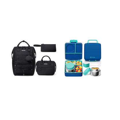 🏫 Back-to-School Backpack & Lunch Set — Waterproof, Insulated, Ready to Go
