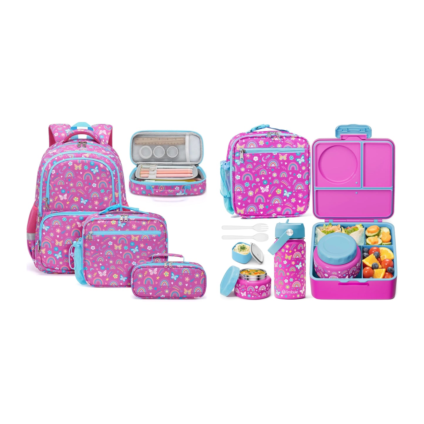 🏫 Back-to-School Backpack & Lunch Set — Waterproof, Insulated, Ready to Go