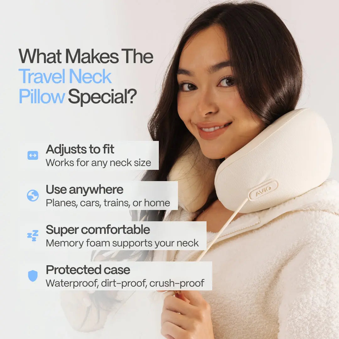 AVIO x Mellow Sleep Cloud Travel Neck Pillow