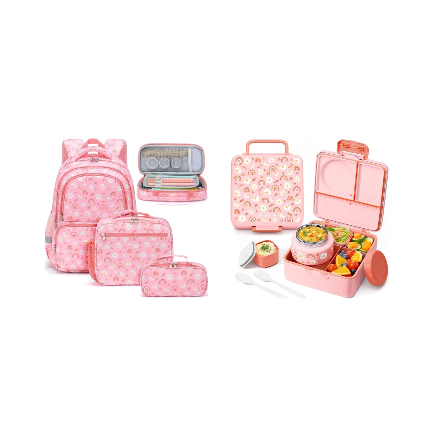 🏫 Back-to-School Backpack & Lunch Set — Waterproof, Insulated, Ready to Go