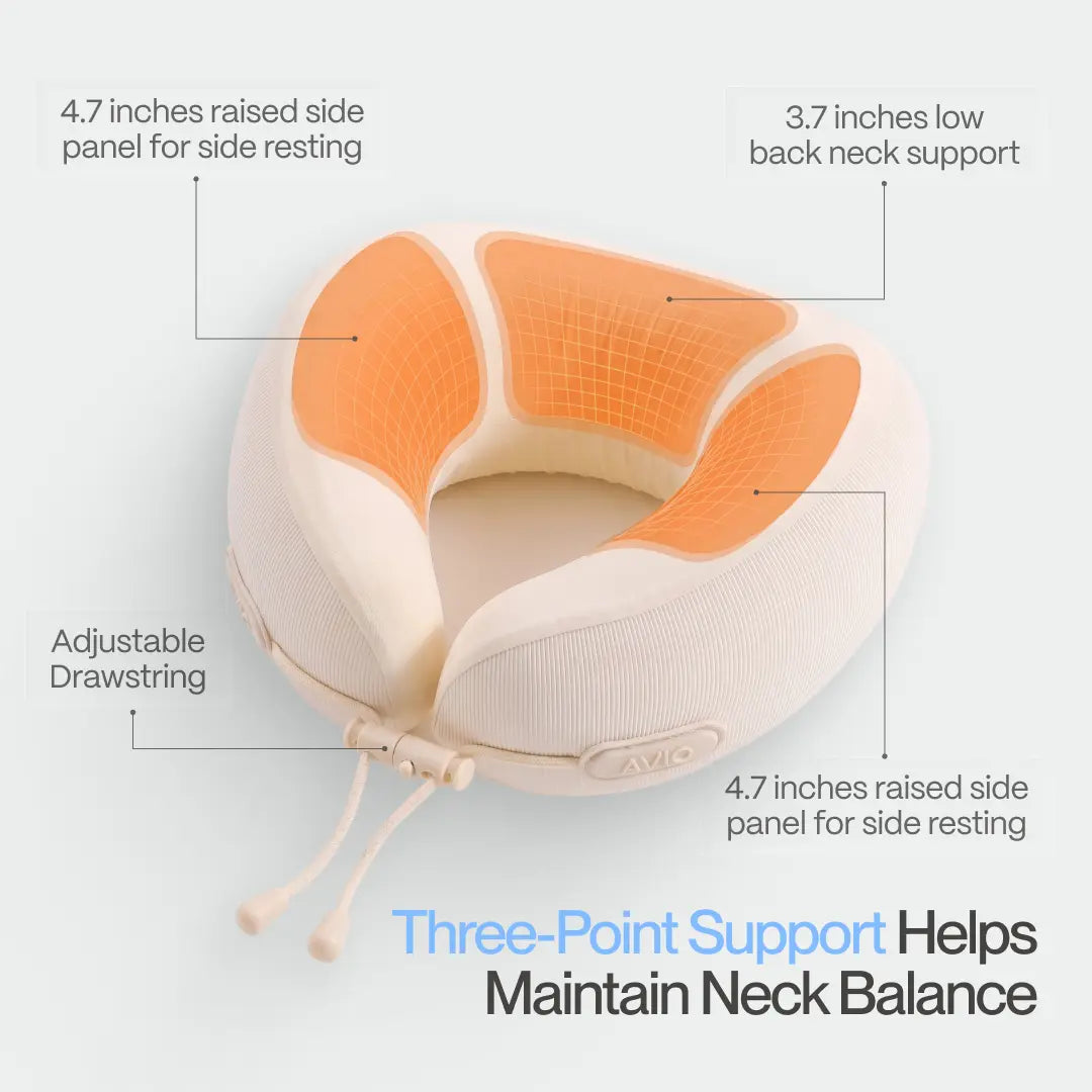 AVIO x Mellow Sleep Cloud Travel Neck Pillow