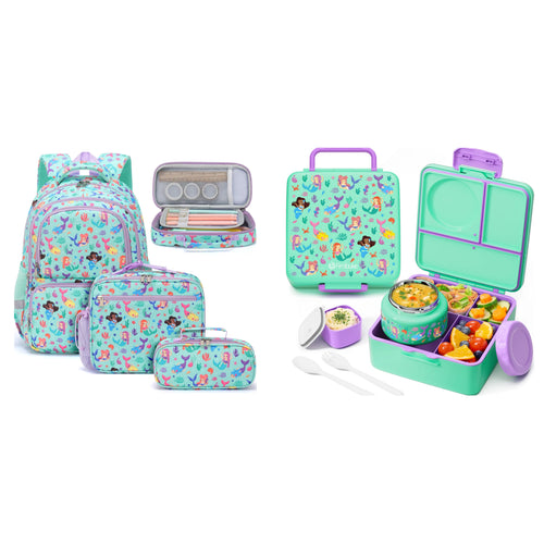 🏫 Back-to-School Backpack & Lunch Set — Waterproof, Insulated, Ready to Go