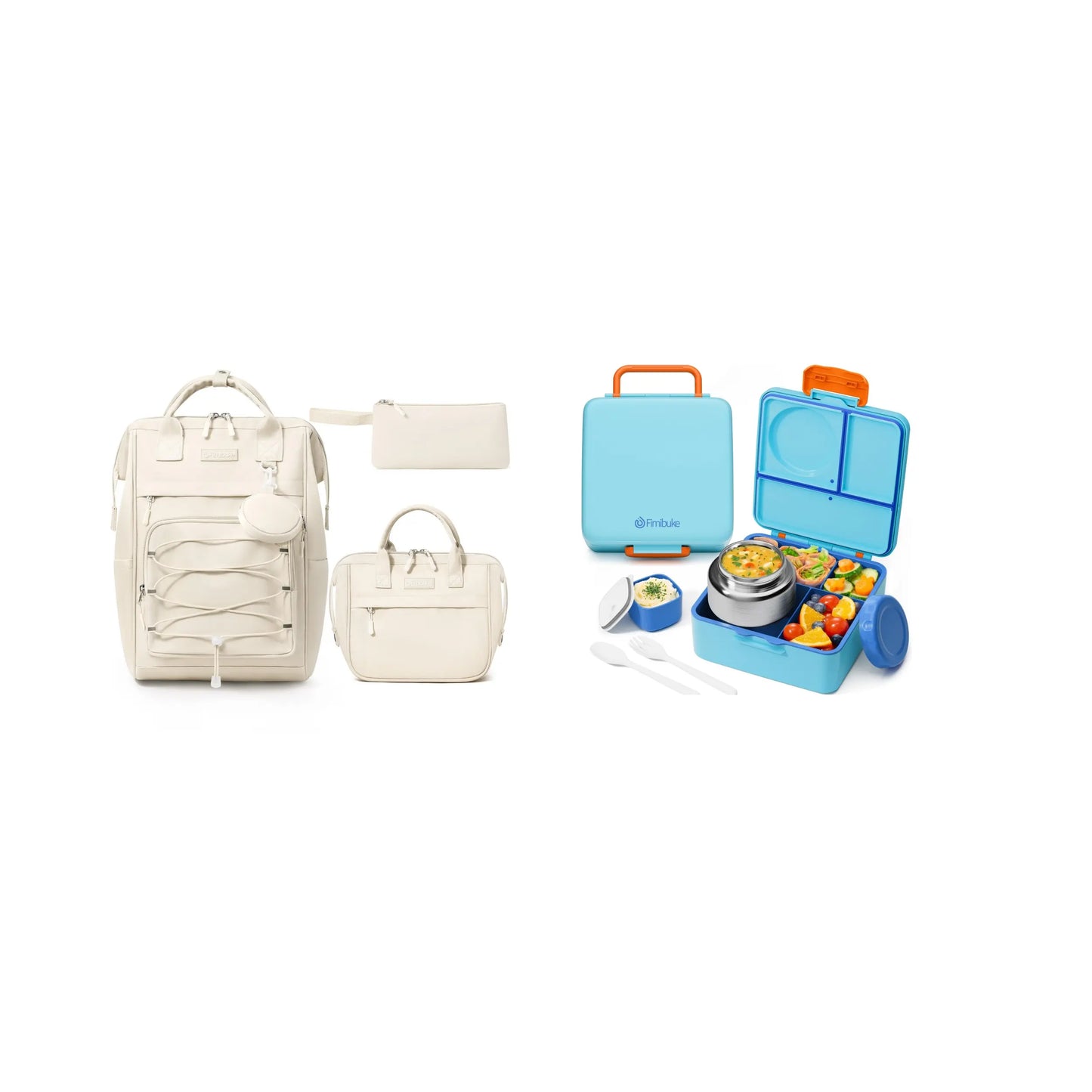 🏫 Back-to-School Backpack & Lunch Set — Waterproof, Insulated, Ready to Go