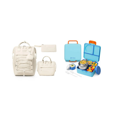 🏫 Back-to-School Backpack & Lunch Set — Waterproof, Insulated, Ready to Go