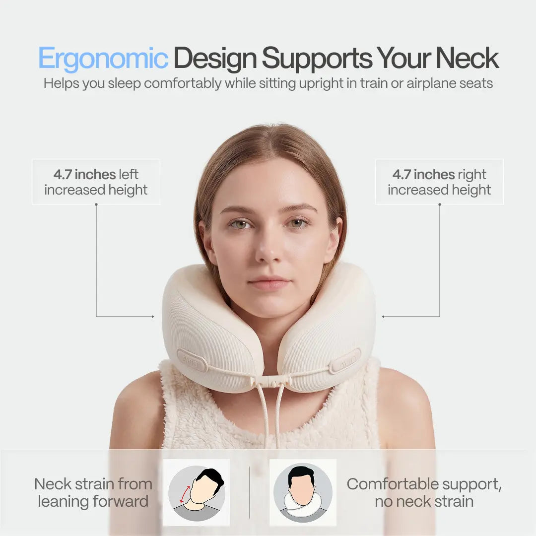 AVIO x Mellow Sleep Cloud Travel Neck Pillow