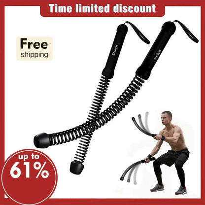 Cordless Battle Ropes for Full-Body Training — Portable Home Fitness Weight Ropes, Unisex Equipment, Summer Vibes Holiday Gift